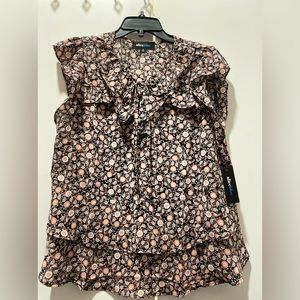 New With Tags Flirty Alice Blue Blouse